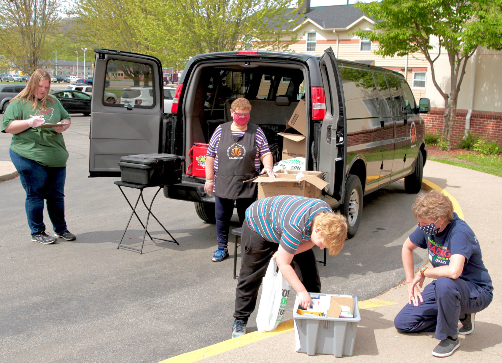 Winona Schools Nutrition Service provide meals for residents